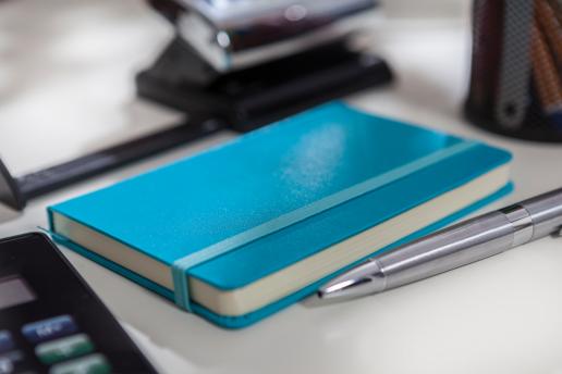 Блокнот A6 ATTENDANT, бирюзовый NTEU7-94867