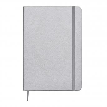 Блокнот A5 ATTENDANT, серебристый NTEU7-94870
