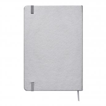 Блокнот A5 ATTENDANT, серебристый NTEU7-94870