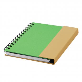 Блокнот MAGNY, зеленый NTEU7-93190