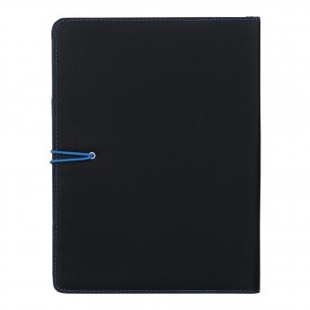 Папка А4 SESSION, черная, синяя NTEU7-93755