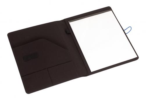 Папка А4 SESSION, черная, синяя NTEU7-93755