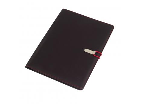 Папка А4 SESSION, черная, красная NTEU7-93757