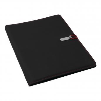 Папка А4 SESSION, черная, красная NTEU7-93757