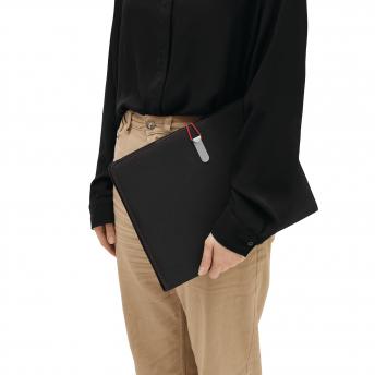 Папка А4 SESSION, черная, красная NTEU7-93757