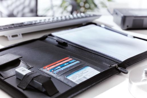 Папка А4 HILL DALE, черный NTEU7-94876