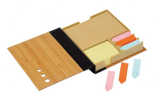 Набор стикеров BAMBOO NOTE, коричневый NTEU7-94894