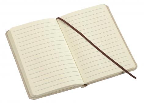 Блокнот A6 WRITER, бежевый, коричневый NTEU7-94896