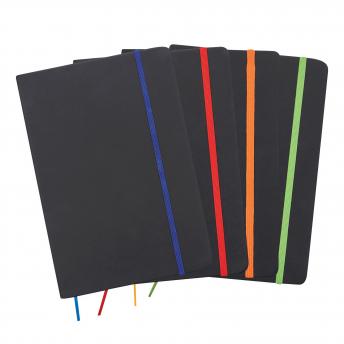 Блокнот LECTOR размер DIN A5, черный, синий NTEU7-94901