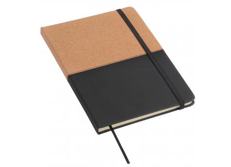Блокнот CORKY, размер DIN A5, черный, коричневый NTEU7-95369