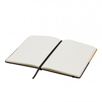 Блокнот CORKY, размер DIN A5, черный, коричневый NTEU7-95369