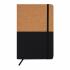 Блокнот CORKY, размер DIN A5, черный, коричневый NTEU7-95369