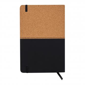 Блокнот CORKY, размер DIN A5, черный, коричневый NTEU7-95369