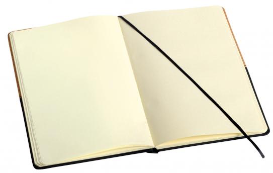 Блокнот CORKY, размер DIN A5, черный, коричневый NTEU7-95369