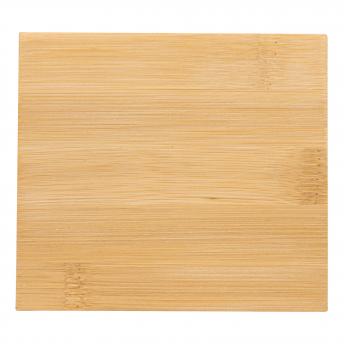 Блокнот-кубик NEVER FORGET BAMBOO, коричневый NTEU7-501140