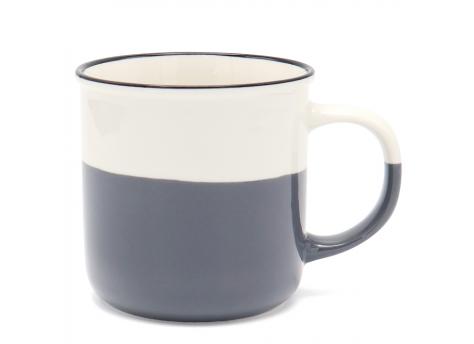 Кружка Wooster, бело-серая