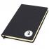 Ежедневник с шильдом-наклейкой - нефть, черный