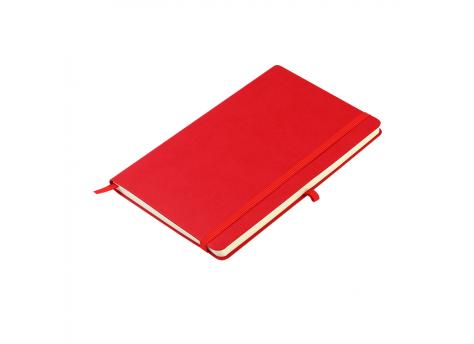 Блокнот А5 "Legato" с линованными страницами, красный
