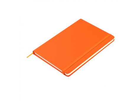 Блокнот A5 "Monte" с линованными страницами, оранжевый