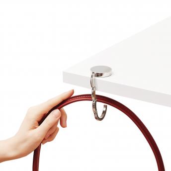 Держатель для сумки HOLD IT, серебристый NTEU7-93765