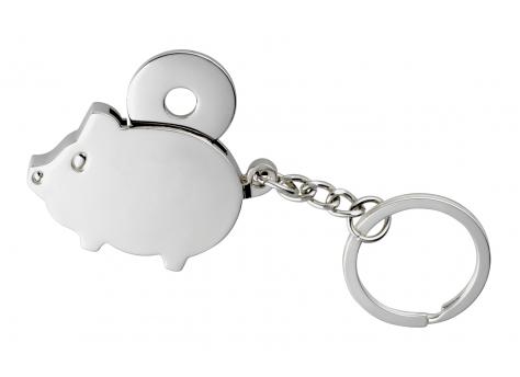 Брелок с торговой монетой ЧАМБА, серебро NTEU7-94967