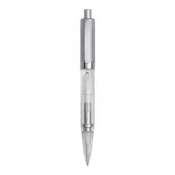 Ручка шариковая LUXOGRAPH LIGHT, красная, серебристая NTEU7-92784