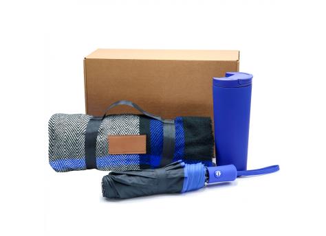 Подарочный набор AUTUMN MOOD, синий