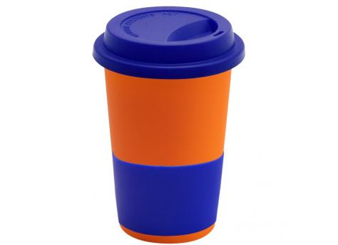 Кружка Magic To Go, оранжевый/тёмно-синий