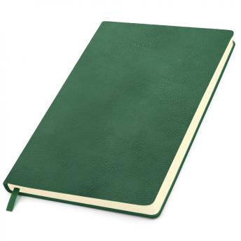 Ежедневник A5 недатированный Franco в мягком переплёте, бутылочно-зеленый