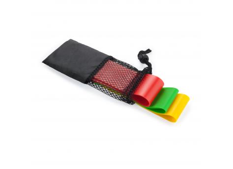 Набор резинок для фитнеса EMON, Черный