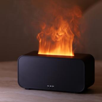 Светодиодный USB увлажнитель-ароматизатор Lumor RGB, черный