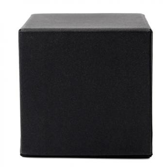 Настольный органайзер с бумажными стикерами Nivora, черный