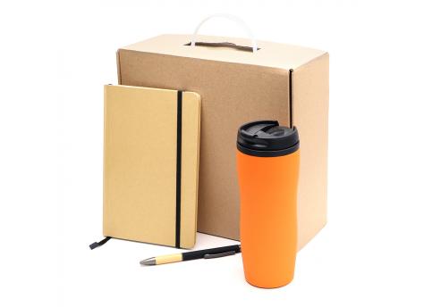 Подарочный набор Николета, (оранжевый)