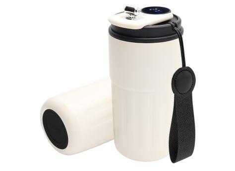 Термокружка Ashly To Go, белая/чёрная