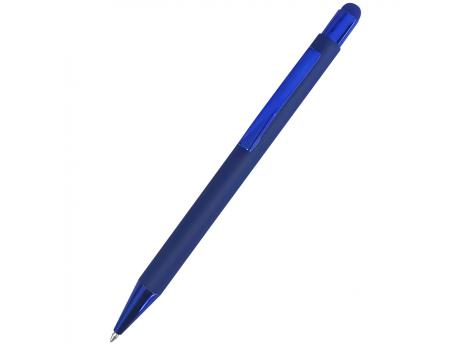 Ручка металлическая Elysia софт-тач, синий
