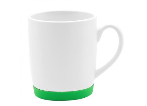 Кружка Make Me To Go, белая/зелёная