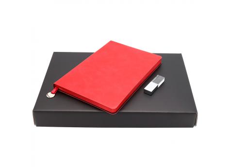 Подарочный набор ЗАМЕТЬ И ЗАПОМНИ, красный