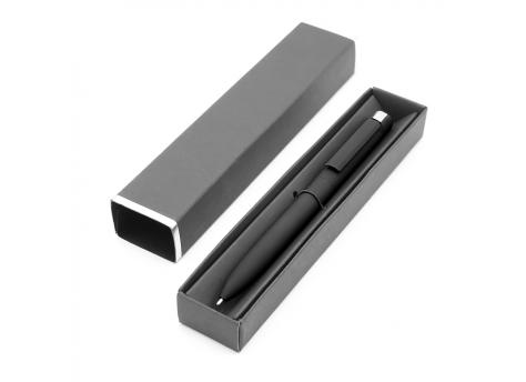 Ручка Espada в коробке Cradle чёрной с серебристым, чёрная