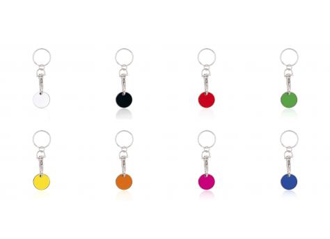 Металлический брелок для монет Euromarket NTEU10-244338