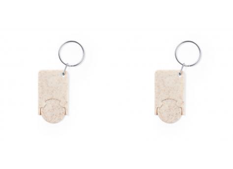 Металлический брелок для монет Prook NTEU10-312866