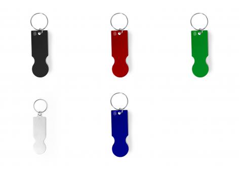 Металлический брелок для монет Talgun NTEU10-312862