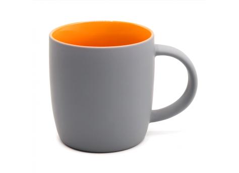 Кружка Spring, софт-тач, оранжевая