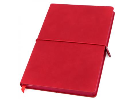 Ежедневник A5 недатированный Massimo в мягком переплёте, красный