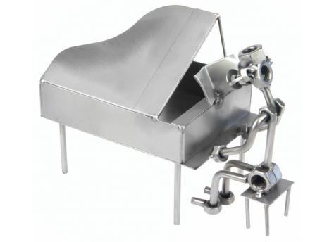 Пианист-виртуоз Фигурки из металла HINZ & KUNST