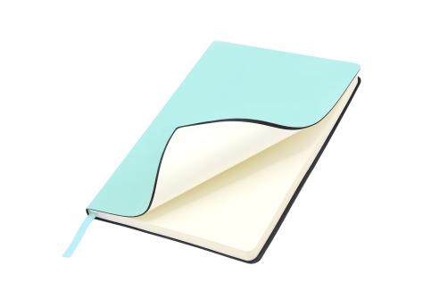Ежедневник A5 недатированный Simflex в мягком переплёте, бирюзовый
