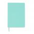 Ежедневник A5 недатированный Simflex в мягком переплёте, бирюзовый