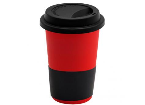Кружка Magic To Go, красный/чёрный
