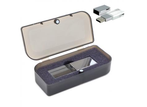 Флешка Moon 16 Гб  To Go в футляре, белый