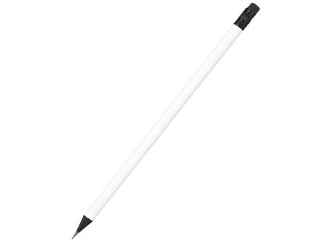 Карандаш с цветным корпусом Negro, белый