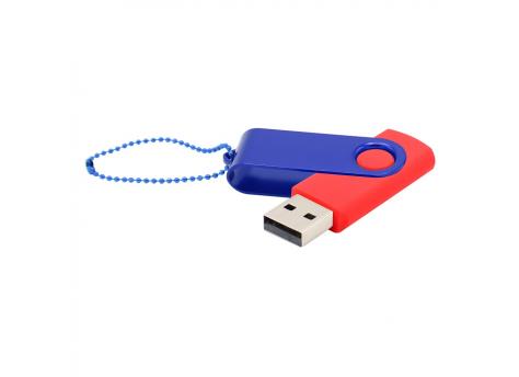 Флешка Designer To Go 2.0 USB 16Gb, красный/синий